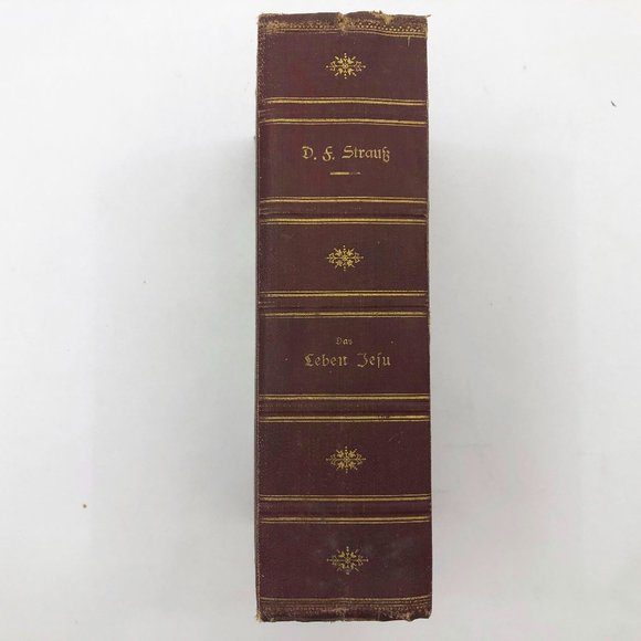 Das Leben Jefu D. F. Straus Stugart Germany 1905 Rare 890 Pages - Picture 3 of 8